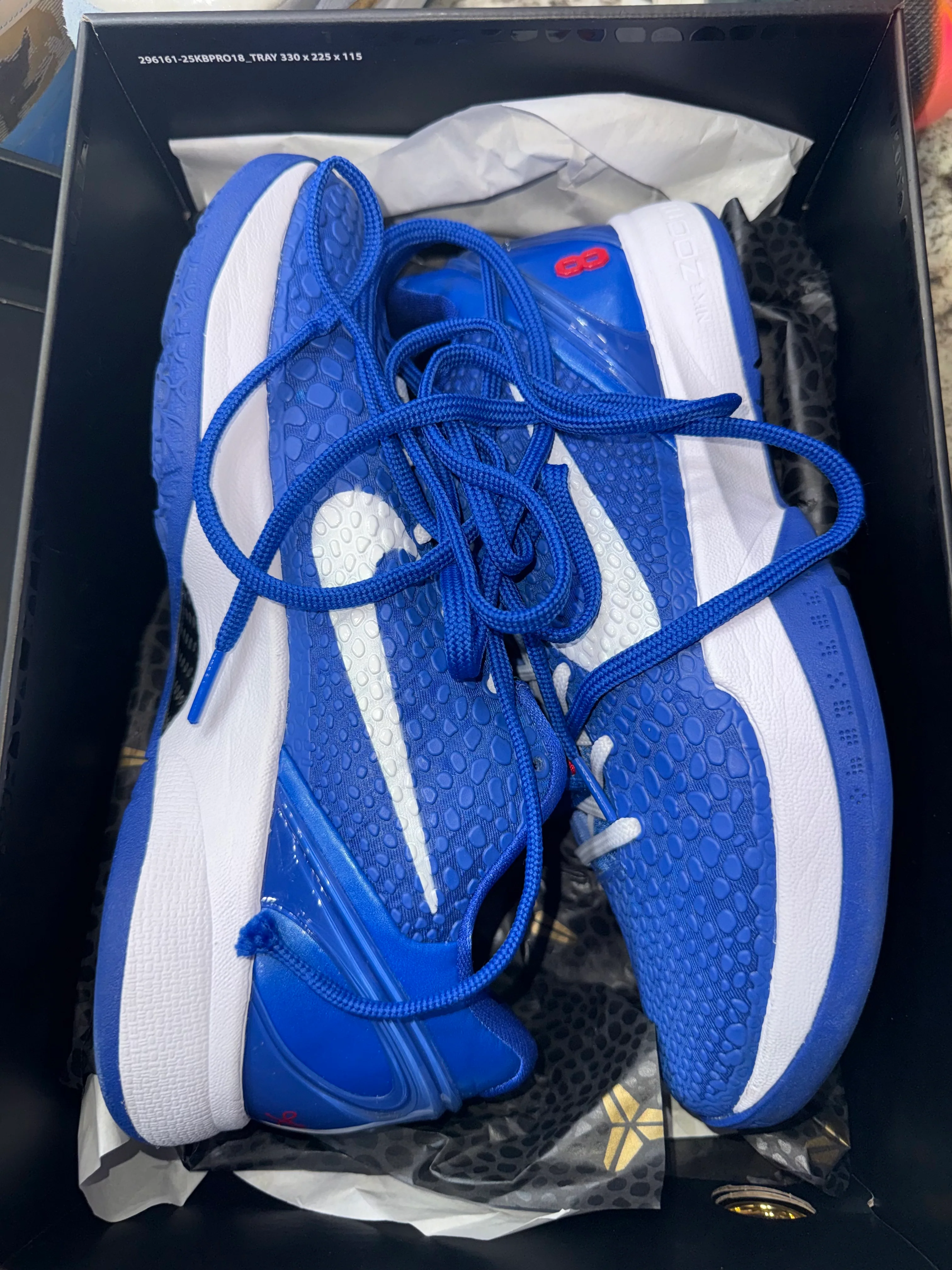 Nike Kobe 6 Protro Dodgers - Image 5